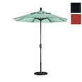 thumbnail image 1 of California Umbrella  7.5 ft. Fiberglass Market Umbrella Push Tilt M Black-Pacifica-Tuscan, 1 of 3
