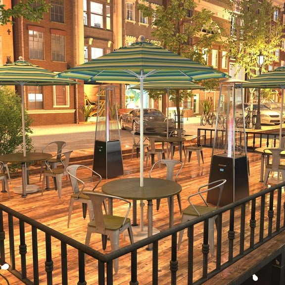 California Umbrella 7.5 ft. Fiberglass Sunbrella Market Umbrella