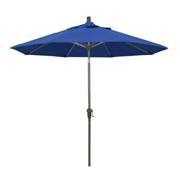 California Umbrella 9' Patio Umbrella in Pacific Blue