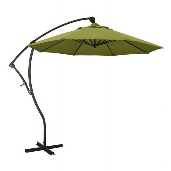 California Umbrella 9' Cantilever Umbrella in Ginkgo