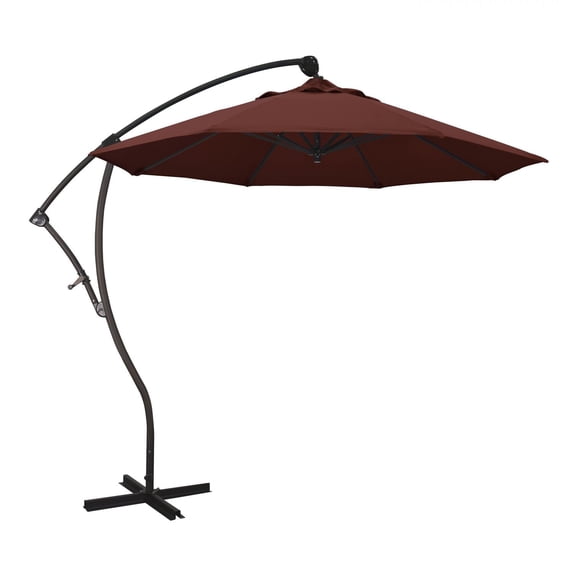 California Umbrella 9' Cantilever Umbrella in Henna