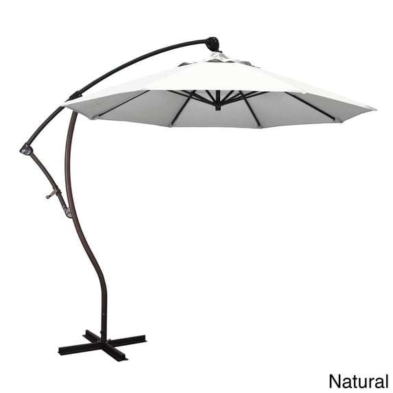 California Umbrella 9' Cantilever Umbrella in Natural