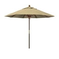 thumbnail image 1 of California Umbrella 9 ft. Grove Series Wood Pole Push Lift Patio Umbrella, 1 of 5