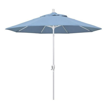 California Umbrella 9' Patio Umbrella in Air Blue