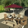 thumbnail image 1 of California Umbrella 9' Patio Umbrella in Burgundy, 1 of 5