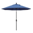 thumbnail image 1 of California Umbrella 9' Sun Master Series Patio Umbrella With Bronze Aluminum Pole Fiberglass Ribs Collar Tilt Crank Lift With Pacifica Capri Fabric, 1 of 5