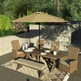 thumbnail image 1 of California Umbrella 9' Patio Umbrella in Champagne, 1 of 5