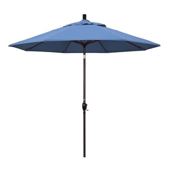 California Umbrella 9' Patio Umbrella in Forest Blue