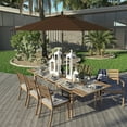 thumbnail image 1 of California Umbrella 9' Patio Umbrella in Mocha, 1 of 5