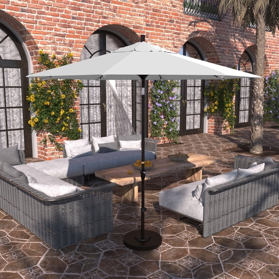 California Umbrella 9' Patio Umbrella in Natural