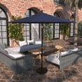 thumbnail image 1 of California Umbrella 9' Patio Umbrella in Navy Blue, 1 of 5