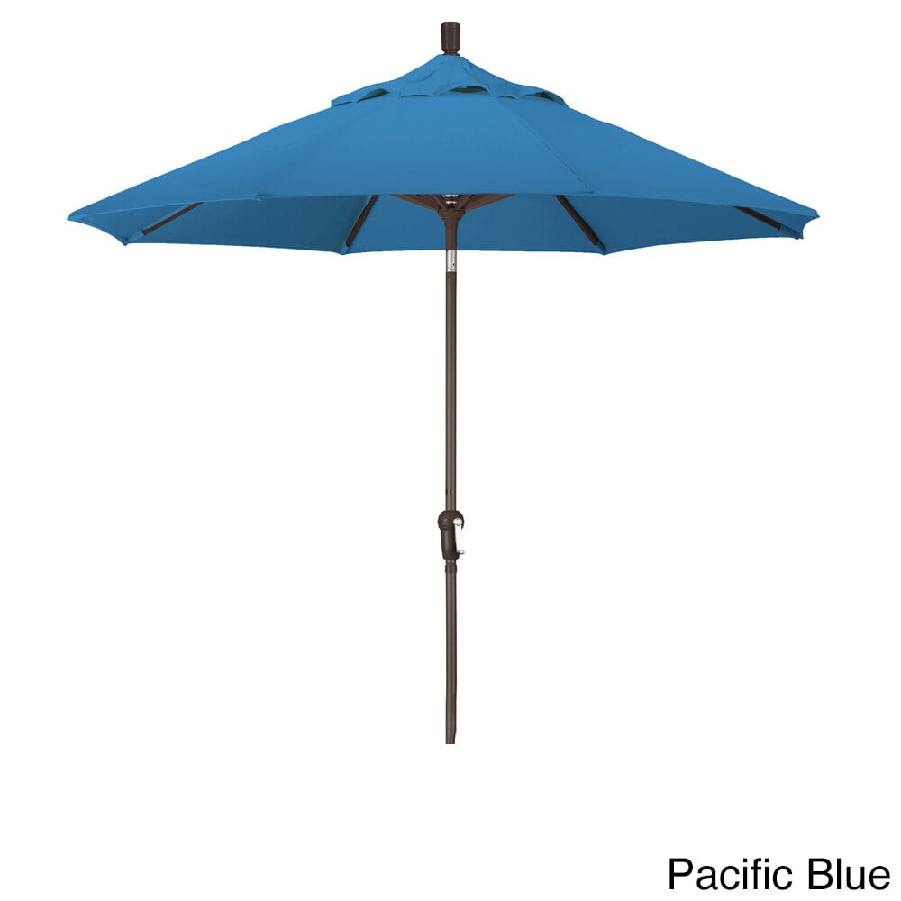 3 piece patio set wuth umbrella hole under 50 3-Piece Aluminum Round Outdoor Bistro Set with Umbrella Hole