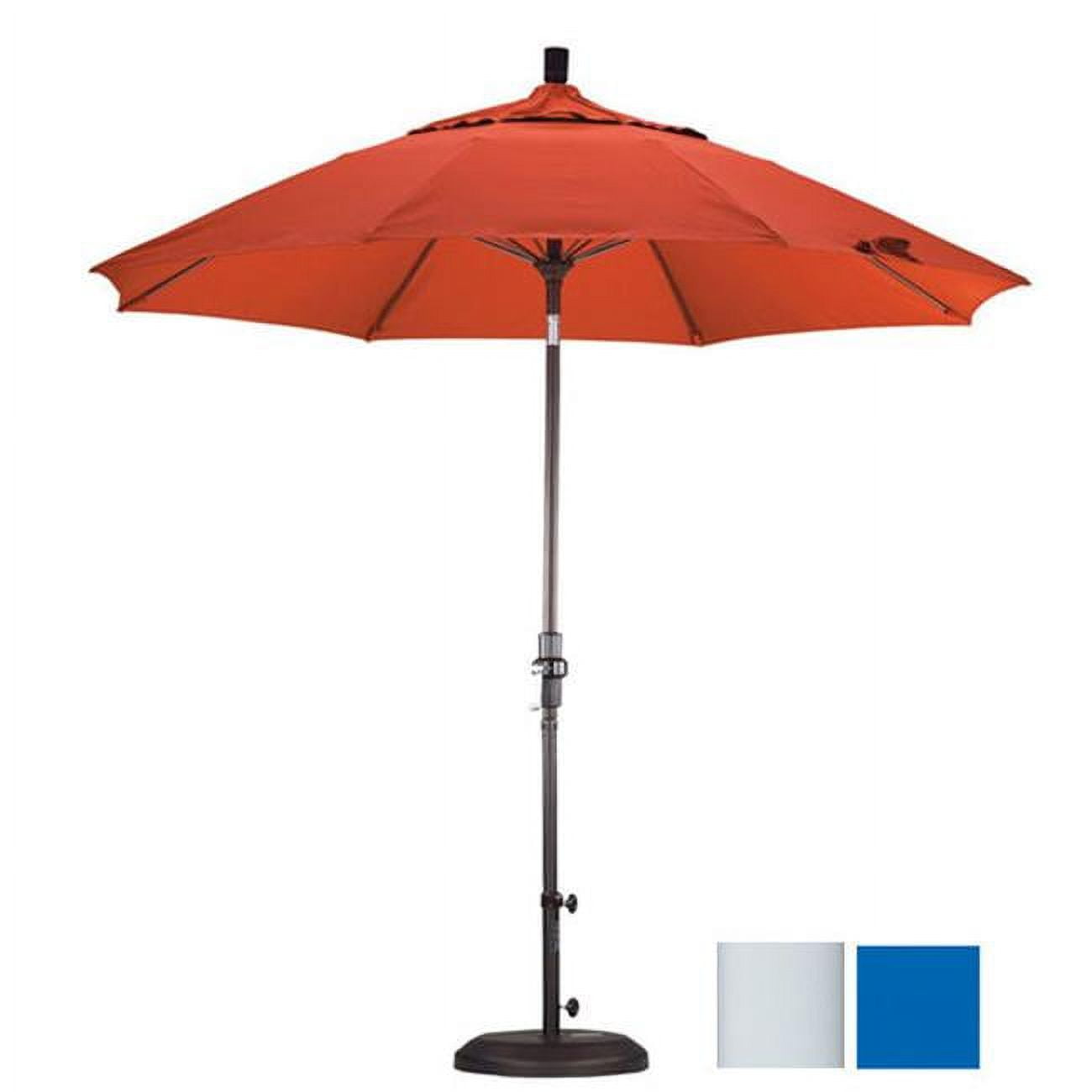 California Umbrella 9' Patio Umbrella in Pacific Blue
