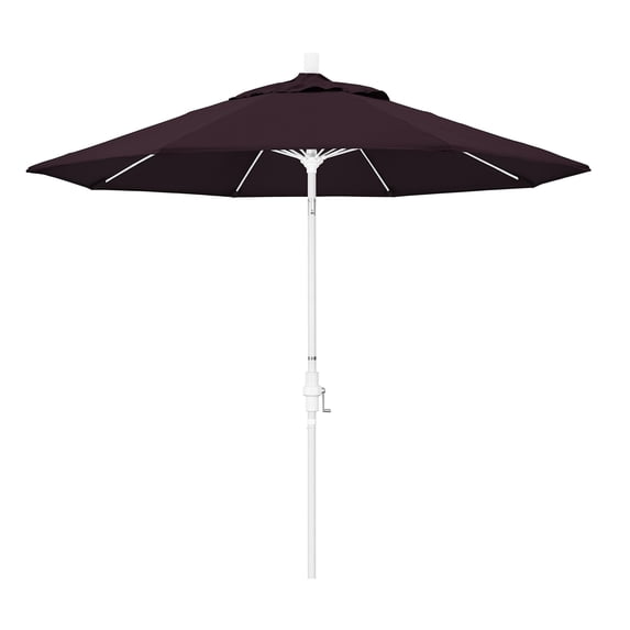 California Umbrella 9' Patio Umbrella in Purple
