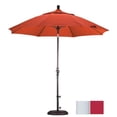 thumbnail image 1 of California Umbrella 9' Patio Umbrella in Red, 1 of 4
