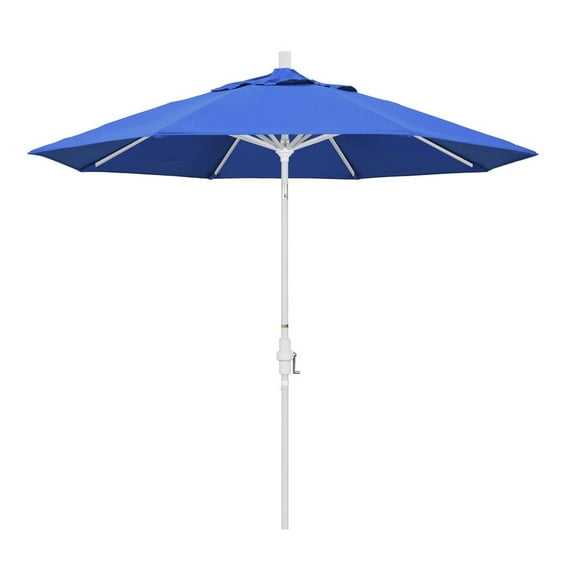 California Umbrella 9' Patio Umbrella in Royal Blue