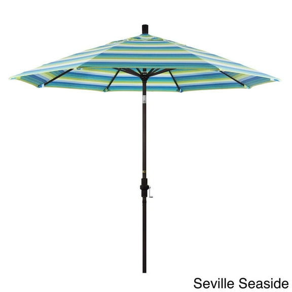 California Umbrella 9' Patio Umbrella in Seville Seaside