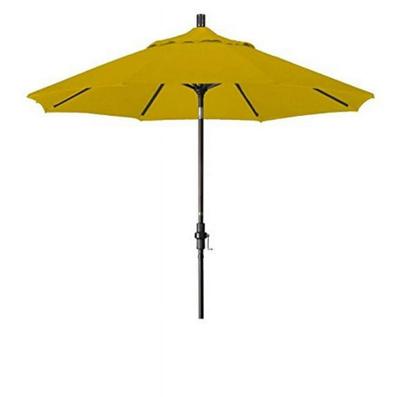 California Umbrella 9' Patio Umbrella in Sunflower Yellow