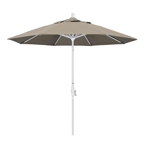 California Umbrella 9' Patio Umbrella in Taupe