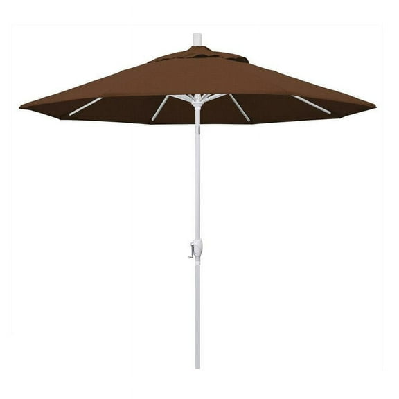California Umbrella 9' Patio Umbrella in Teak