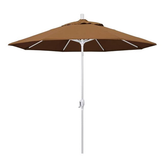 California Umbrella 9' Patio Umbrella in Teak