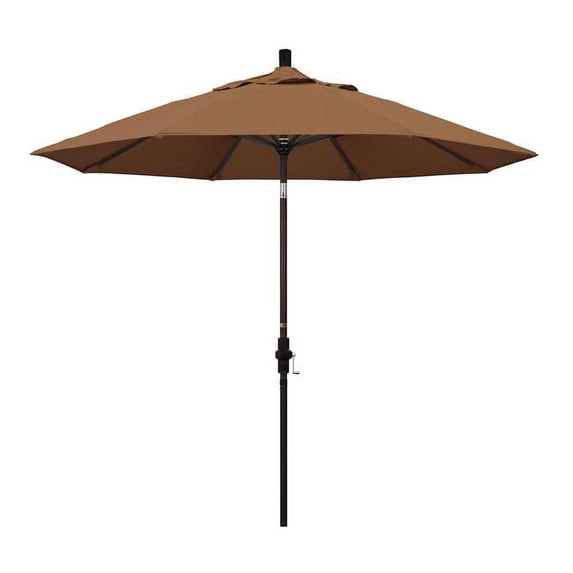 California Umbrella 9' Patio Umbrella in Teak