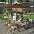 thumbnail image 1 of California Umbrella 9' Patio Umbrella in Terracotta, 1 of 5