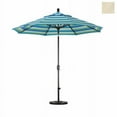 thumbnail image 1 of California Umbrella 9' Patio Umbrella in White, 1 of 5