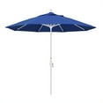 thumbnail image 1 of California Umbrella  9 ft. Aluminum Market Umbrella Collar Tilt - Matted White-Pacifica-Pacific Blue, 1 of 3