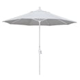 thumbnail image 1 of California Umbrella  9 ft. Aluminum Market Umbrella Collar Tilt - Matted White-Sunbrella-Natural, 1 of 3