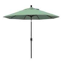 California Umbrella 9 ft. Aluminum Push Button Tilt Market Umbrella