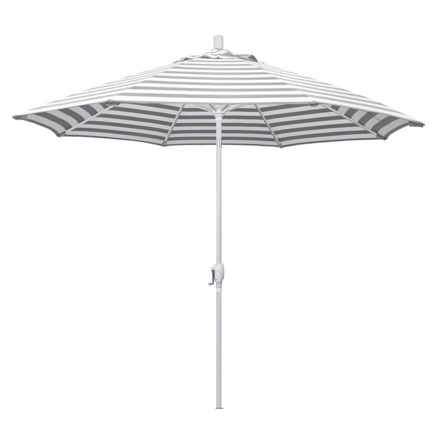 California Umbrella 9 ft. Aluminum Push Button Tilt Olefin Market Umbrella