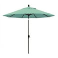 thumbnail image 1 of California Umbrella 9 ft. Aluminum Push Button Tilt Sunbrella Market Umbrella, 1 of 5