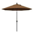 thumbnail image 1 of California Umbrella 9 ft. Aluminum Push Button Tilt Sunbrella Market Umbrella, 1 of 5