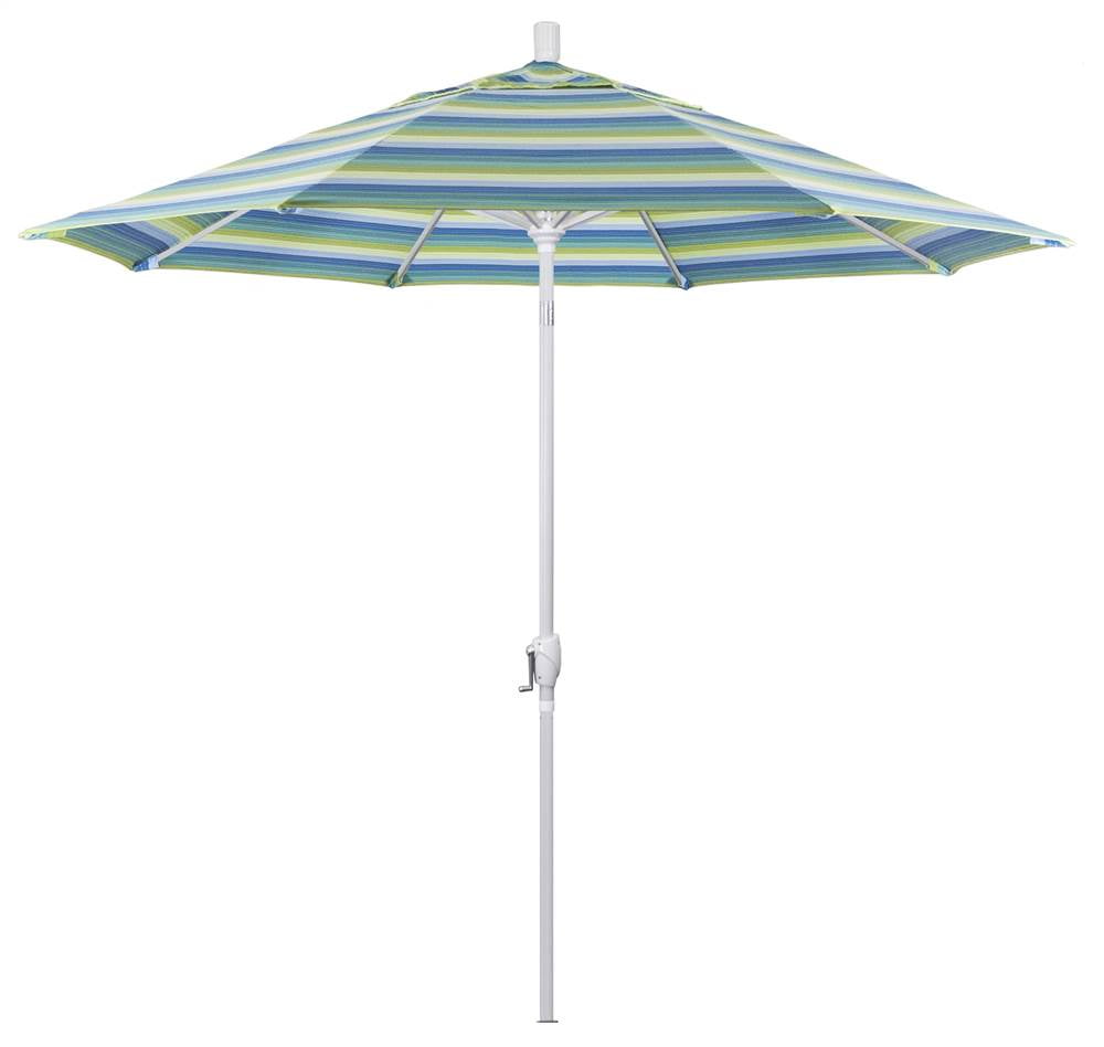 California Umbrella 9 ft. Aluminum Push Button Tilt Sunbrella Market