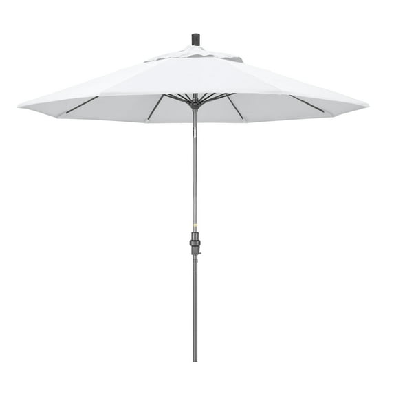 California Umbrella 9 ft. Fiberglass Tilt Olefin Market Umbrella