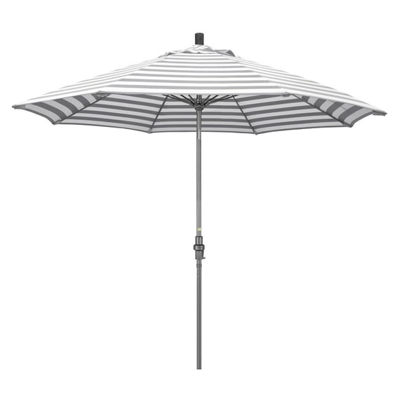 California Umbrella 9 ft. Fiberglass Tilt Olefin Market Umbrella
