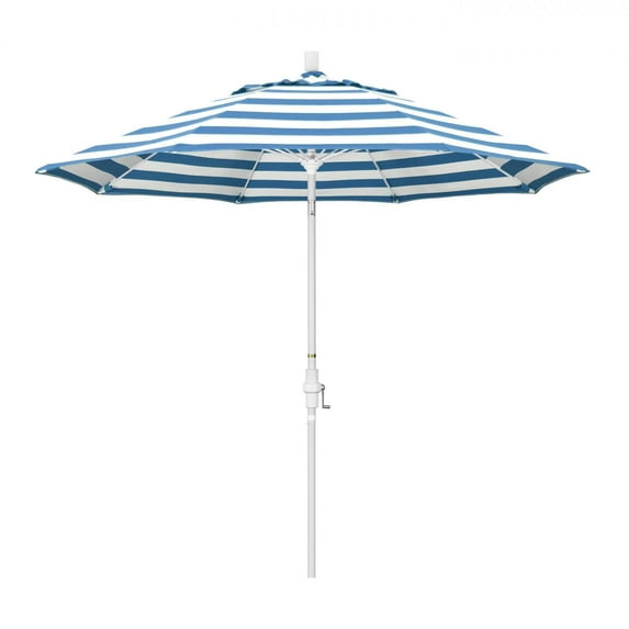 California Umbrella 9-ft. Fiberglass Tilt Sunbrella Market Umbrella