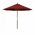 thumbnail image 1 of California Umbrella 9 ft. Grove Series Wood Pole Push Lift Patio Umbrella, 1 of 6