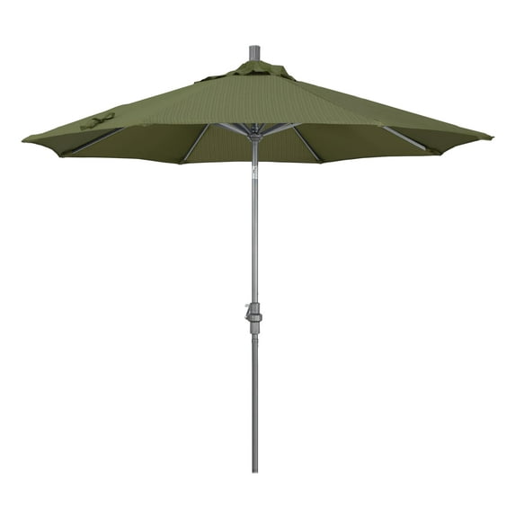 California Umbrella 9 ft. Olefin Aluminum Single Vent Tilt Market Umbrella