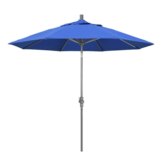 California Umbrella 9 ft. Olefin Aluminum Single Vent Tilt Market Umbrella