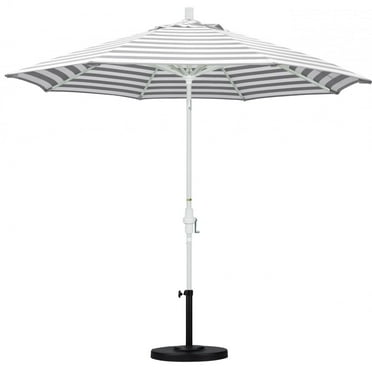 California Umbrella 9 ft. Olefin Aluminum Single Vent Tilt Market Umbrella