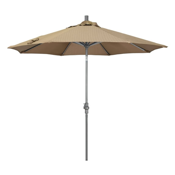 California Umbrella 9 ft. Olefin Aluminum Single Vent Tilt Market Umbrella