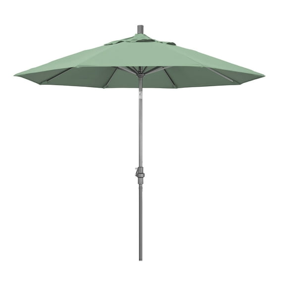 California Umbrella 9 ft. Pacifica Aluminum Single Vent Tilt Market Umbrella