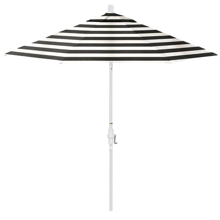 California Umbrella 9 ft. Sunbrella Aluminum Single Vent Tilt Market Umbrella