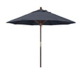thumbnail image 1 of California Umbrella Grove Series Patio Market Umbrella in Pacifica with Wood Pole Hardwood Ribs Push Lift, 1 of 5