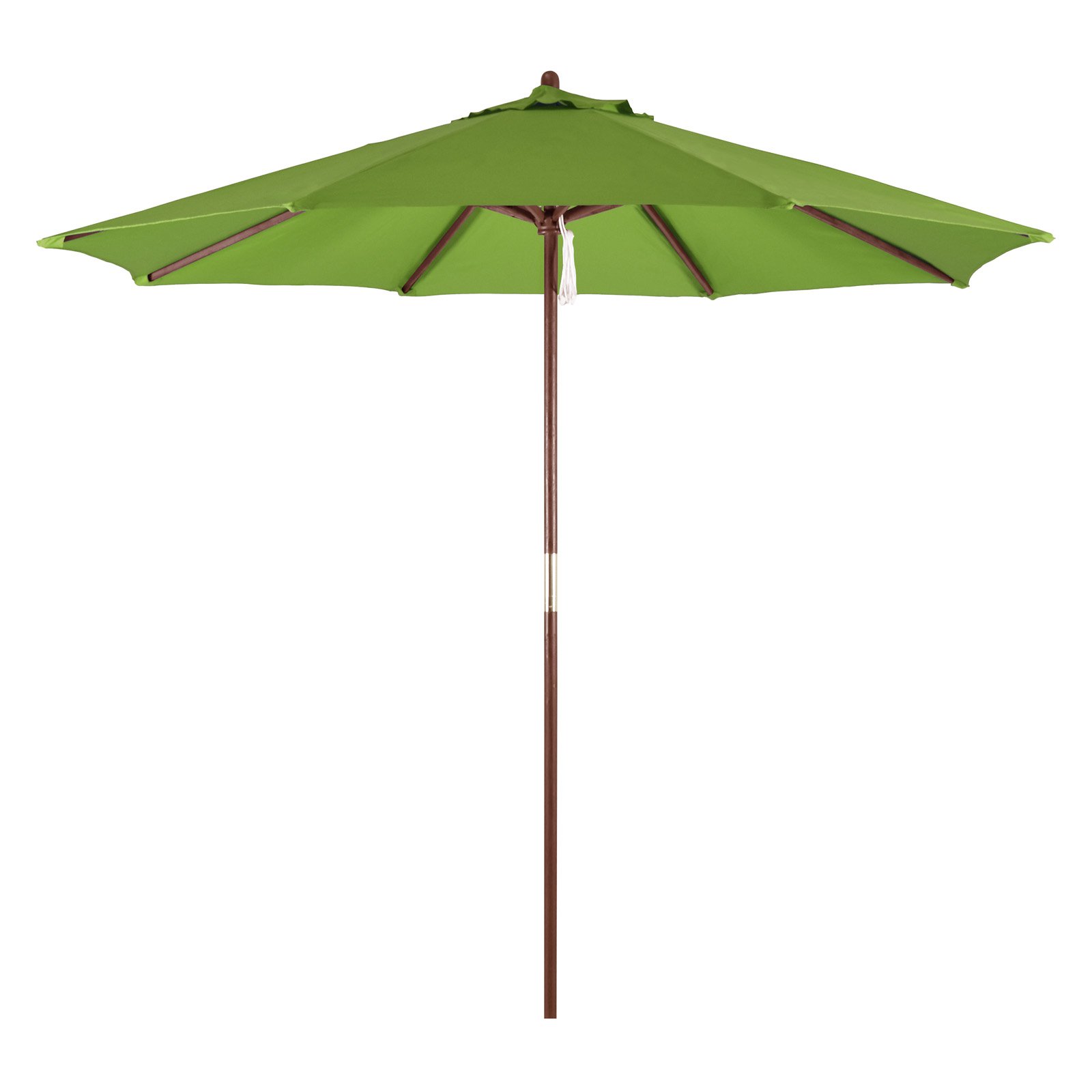 California Umbrella 9 ft. Wood Polyester Market Umbrella - image 1 of 3