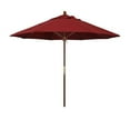 thumbnail image 1 of California Umbrella Grove Series Patio Market Umbrella in Pacifica with Wood Pole Hardwood Ribs Push Lift, 1 of 9