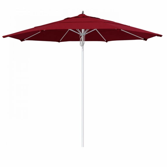 California Umbrella Newport Series 11 ft. Sunbrella Fabric Patio Umbrella With Fiberglass Ribs