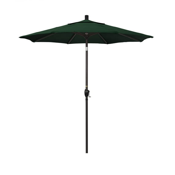 California Umbrella Pacific Trail Market Tilt Olefin Patio Umbrella, Multiple Colors